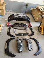 Accessoires de voiture Pick-up 4X4 Conversion de camion Kit de carrosserie large adapté à Toyota Hilux REVO 2016
