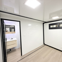 Maison conteneur modulaire mobile préfabriquée en acier extensible de 20 pieds et 40 pieds pour villa, appartement, atelier, centre commercial - Chine