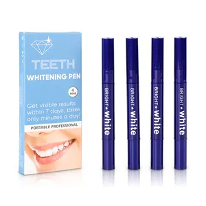 Smilekit 4 Pcs 35 Percent Carbamide Peroxide Teeth Whitener Pen For Sensitive Teeth Teeth Whitening Pen Gel