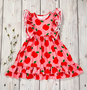 Vestido de Verano para Niña, Diseño Personalizado GSD3514, para el 4 de Julio, Sin Mangas, Transpirable, Lavable, Hasta la Rodilla, ODM, Venta al por Mayor para Niños - Product Image 5