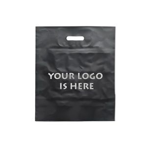 Bolsa de plástico troquelada reforzada de alta calidad con logo personalizado impreso, bolsa de compras de Turquía - Product Image 3