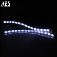 AES A5 crystal LED DRL Flexible bande lumineuse mobile pour voiture led projecteur phare systèmes d'éclairage automatique