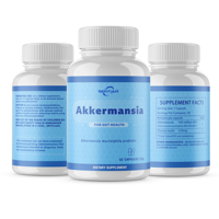 Capsule d'Akkermansia Muciniphila 100 millions d'AFU, capsules probiotiques AKK OEM