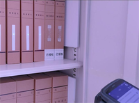 SUNLAN Mini étiquette LED UHF avec lumière flash LED RFID passive à longue portée pour la gestion des câbles à fibres optiques de fichiers de livres 860-960MHz
