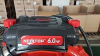 Souffleur à dos professionnel 76cc, souffleur à essence industriel DIY avec une forte force de soufflage pour les paysagistes