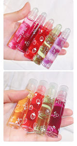 Lip Makeup Cosmetic Bead Lip Oil Moisturizing Lipstick <b>Liquid</b> Ball Transparent Fruit Lip Oil - Product Image 4