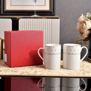 Creative Palace Retro Home Office Bone China Mug for Gift Giving <b>Large</b> Capacity Reusable Dishwasher Microwave Safe Milk Tea <b>Cup</b> - Product Image 3