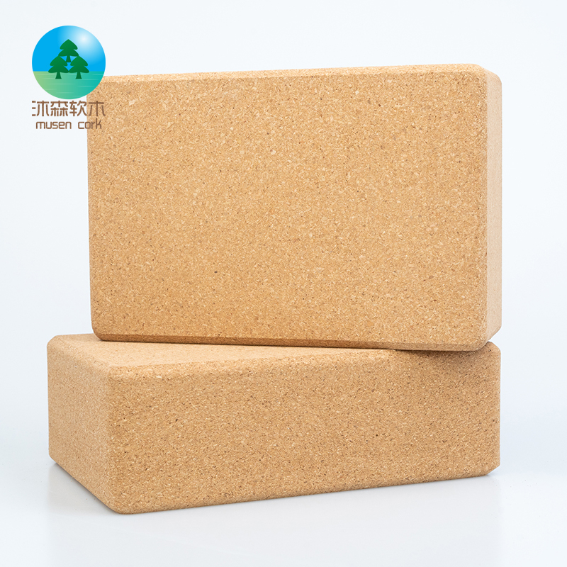 High Density Eco Friendly Cork Yoga