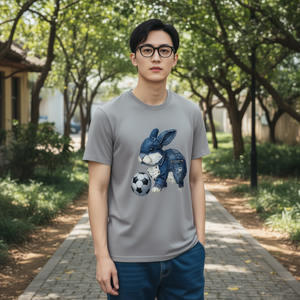 T-Shirt Unisex 100% Cotone 210GSM con Stampa DTF, Casual, Traspirante e Resistente - Product Image 3