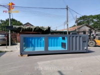 Piscine pour enfants en acier galvanisé de style nouveau, petite piscine conteneur, tailles personnalisables, expédition en conteneur, à vendre