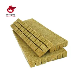 China Hydroponic Grow Rock Wool Cubes 8 x 8 x 8 for Plant