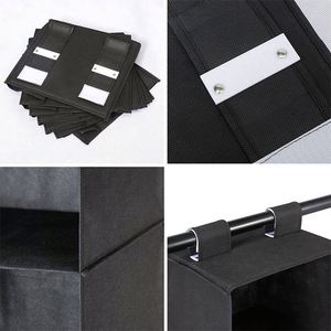 Organizador de Ropa Plegable de 6 Estantes, Organizador de Armario, Organizador de Ropa Colgante, Bolsa de Almacenamiento para Colgar Detrás de las Puertas - Product Image 5