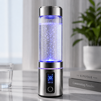 Nouvelle arrivée : Générateur d'eau hydrogénée, électrolyse rapide, technologie SPE PEM, antioxydant, bouteille d'eau riche en hydrogène rechargeable