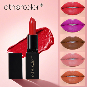 Wholesale <strong>Custom</strong> Logo Waterproof Cosmetic Sexy Red Moisturizing Creamy <strong>Lipstick</strong> Vegan Matte <strong>Lipstick</strong> - Product Image 2