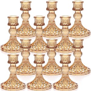 Vendita all'Ingrosso dalla Fabbrica <span class=keywords><strong>Portacandele</strong></span> in Vetro da 4" per Arredamento Casa, Decorazioni per Matrimoni, Feste, Festival e Davanzali - Product Image 3