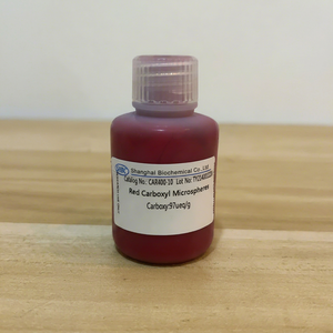Microesferas de poliestireno rojas, verdes y azules, con función de carboxilo para uso diagnóstico - Product Image 1