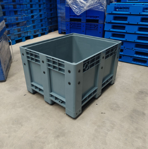 Hot-selling Preface Large Fruit And Vegetables Reusable Bulk Plastic <strong>Pallet</strong> <strong>Box</strong> Storage Industry For <strong>Stacking</strong> Forklift - Product Image 2