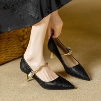 Chaussures à talons hauts pour femmes, élégantes et sexy, talons fins, talons hauts à bout pointu et pailletés