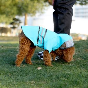 Spring Reflective <b>Waterproof</b> Eco-Friendly <b>Dog</b> Raincoat-Hooded S-XL PU Pet <b>Jacket</b> for Outdoor <b>Dog</b> Accessories - Product Image 5