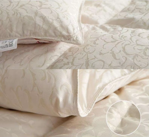 <span class=keywords><strong>Piumino</strong></span> in <span class=keywords><strong>Seta</strong></span> di Lusso Lavabile in Lavatrice, Trapunta Invernale Spessa, Copripiumino Oversize a Doppio Strato, Calore per Tutte le Stagioni, Misure King e Queen - Product Image 2