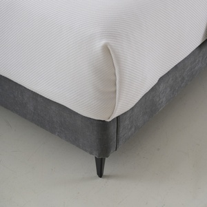 Base de Cama Moderna Ajustable Tapizada con Cubierta de Tela, Soporte de Madera Sólida, Tamaño Personalizado - Product Image 4