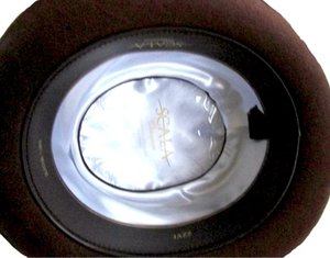 A111804 Chapeau Fedora en feutre 100% laine de haute qualité avec ruban et corde décoratifs, élégant chapeau de soirée formel - Product Image 4