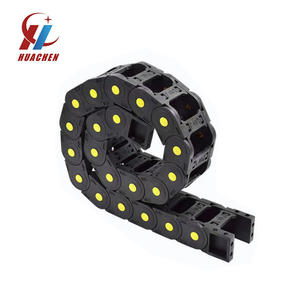 Rantai Tarik Hidrolik Nylon Tahan Tarik Tinggi Tertutup Penuh, Harga Kabel Penyangga Plastik untuk Konveyor Palet - Product Image 2