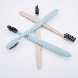 Bán buôn mỏng xử lý rơm xử lý giá rẻ Bàn chải đánh răng cho khách sạn bàn chải đánh răng - Product Image 3