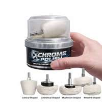 Nettoyant Chrome et Métal pour Jantes - Brillance Intense Longue Durée Élimine la Rouille et les Taches d'Eau MT001
