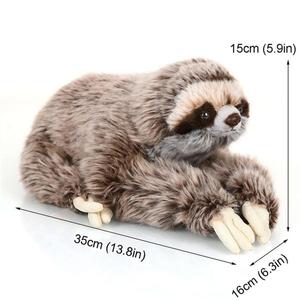 Mainan Hewan Boneka Kungkang Empuk Tiga Ujung Kaki Mainan Hewan Mewah Hadiah untuk Anak-anak 35Cm/12.5 Inci - Product Image 4