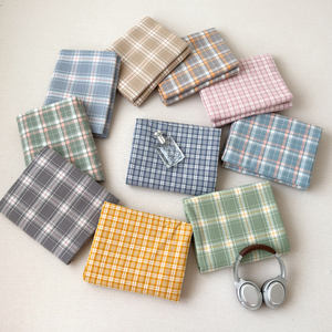 <span class=keywords><strong>Drap</strong></span> de <span class=keywords><strong>lit</strong></span> ajusté et <span class=keywords><strong>plat</strong></span> en coton à carreaux simples et simples, doux <span class=keywords><strong>pour</strong></span> la peau, 100% coton confortable, grande <span class=keywords><strong>taille</strong></span>, personnalisable - Product Image 2