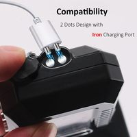 كابل شحن مغناطيسي USB DC لأجهزة قابلة لإعادة الشحن ذات قطب واحد مقاس 2 نقطة 5 مم (0.2 بوصة)