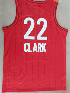 Multi Team Basketball Jersey Printed #22 Clark #34 Pierce #18 Gilmore #32 Flagg 100% Polyester Quick Dry Men Sports Uniform - Product Image 3