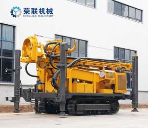 Perforazione Efficiente fino a 400m. Le piattaforme cingolate sono eccellenti per pozzi d'acqua e attività minerarie. Idraulica Avanzata Garantisce le Prestazioni. - Product Image 5