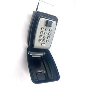 Caja de Seguridad para Llaves con Montaje en Ventana de Coche, con Combinación de Código, se Puede Colgar en el Vidrio del Coche, Candados para Exteriores - Product Image 1