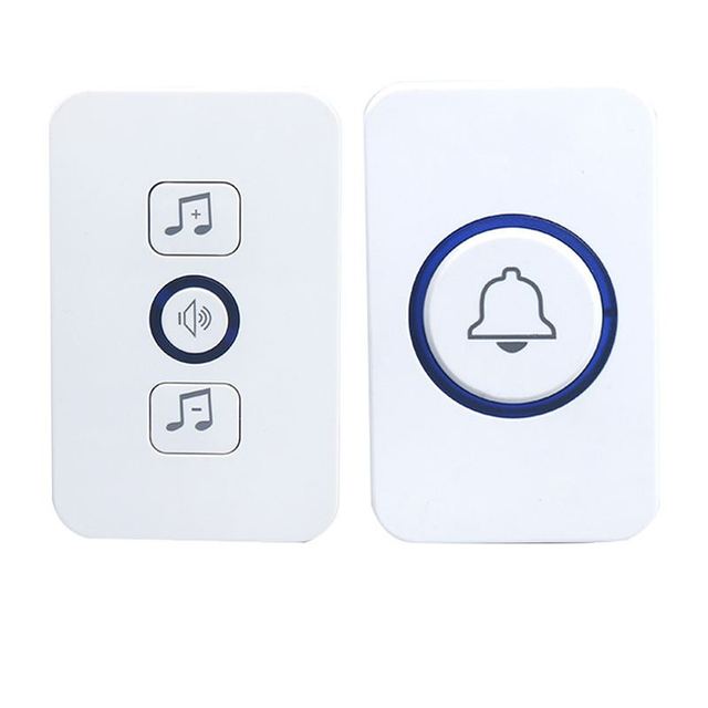 Ultra Long Distance Flashing Light Electronic Wireless Doorbell Can Transmit 3 Floors Doorbell Electronic Doorbell