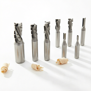 Fraise à queue industrielle YUFU en carbure de tungstène (PCD) pour le travail du bois - Revêtement TiCN, ODM/OEM, durée de vie ultra longue, finition lisse - Product Image 1