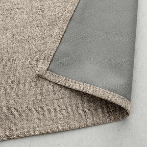 Dairui 100% màn lá chắn màn nhiệt cách điện Faux Linen rèm cửa cho phòng ngủ phòng khách, 50 "W x 84" L 2 tấm - Product Image 6