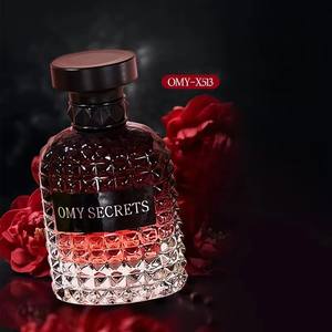 Kadınlar İçin Lüks ARAP Tarzı Uzun Süreli Koku Gül Parfümü Sprey Cam Şişe 50ml Normal Boy Ahşap Çiçeksi Gizli - Product Image 1