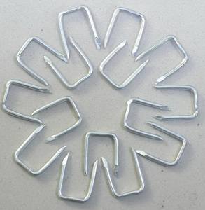 Clous en U <span class=keywords><strong>de</strong></span> 3/4 à 3 pouces <span class=keywords><strong>de</strong></span> longueur, fabriqués à partir <span class=keywords><strong>de</strong></span> <span class=keywords><strong>fil</strong></span> d'acier, par l'usine <span class=keywords><strong>de</strong></span> clous Hongli Industry - Product Image 6