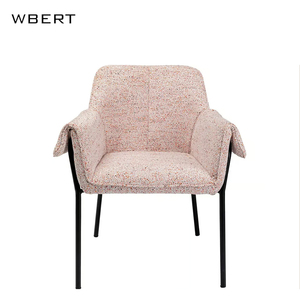 Wbert การออกแบบพนักพิงหลังผ้าสักหลาดแบบเรียบง่ายสไตล์ยุโรปสำหรับเฟอร์นิเจอร์บ้านเก้าอี้ห้องรับประทานอาหารและห้องนั่งเล่น - Product Image 2