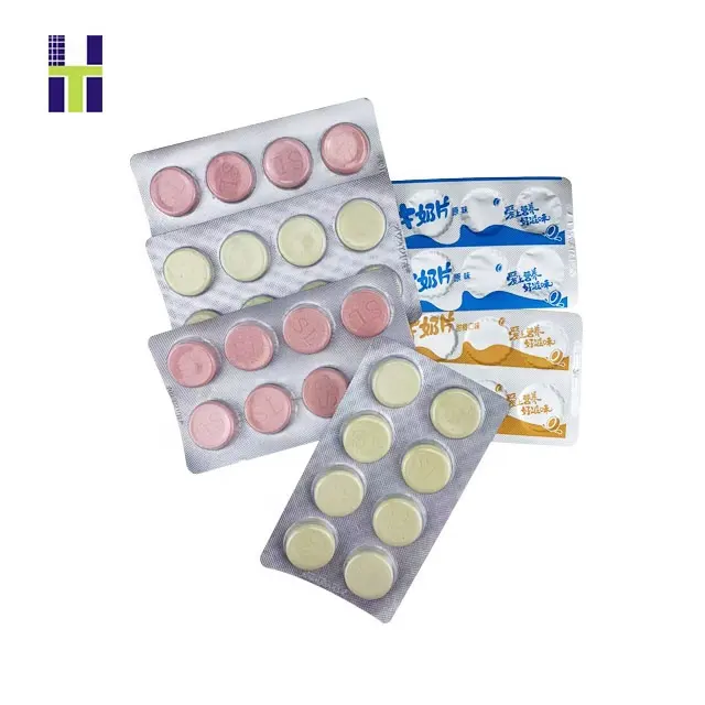 milk powder candy milk tablet blister foil packaging material