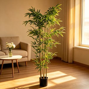 Wholesale Tall <b>Artificial</b> Bamboo – Faux Plant for Commercial Landscaping & Poolside Decor - Product Image 3