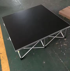 Elevador de etapa de tambor portátil de aluminio ESI, etapa fácil, etapa inteligente - Product Image 1