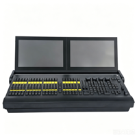 Console d'éclairage professionnelle T2 portable pour fêtes, mariages, DJ, scène, contrôleur d'éclairage pour spectacle lumineux