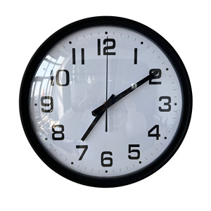 GlobalTime <strong>clock</strong> for office use indoor poe <strong>analog</strong> <strong>clock</strong> ip based ce  fcc  rohs gtd360-sa +/- 0.5s aluminum - Product Image 1