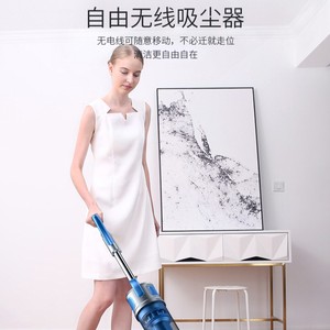 Upright Vacuum Cleaner Royal Blue 1.5-1.9L Dust Bin Battery Powered For Home Sofa Carpet Cleaning - Product Image 3