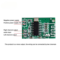 Module audio Bluetooth A-6928 avec alimentation LED 5V, carte amplificateur audio mono