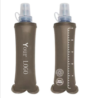 Bouteille d'hydratation souple en TPU pliable pour la course à pied et le cyclisme (250 ml, 300 ml, 500 ml) – Vente en gros