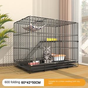 Conception d'élevage d'embarquement <span class=keywords><strong>Cage</strong></span> à chat pliante pliable d'intérieur en gros pour chats - Product Image 6